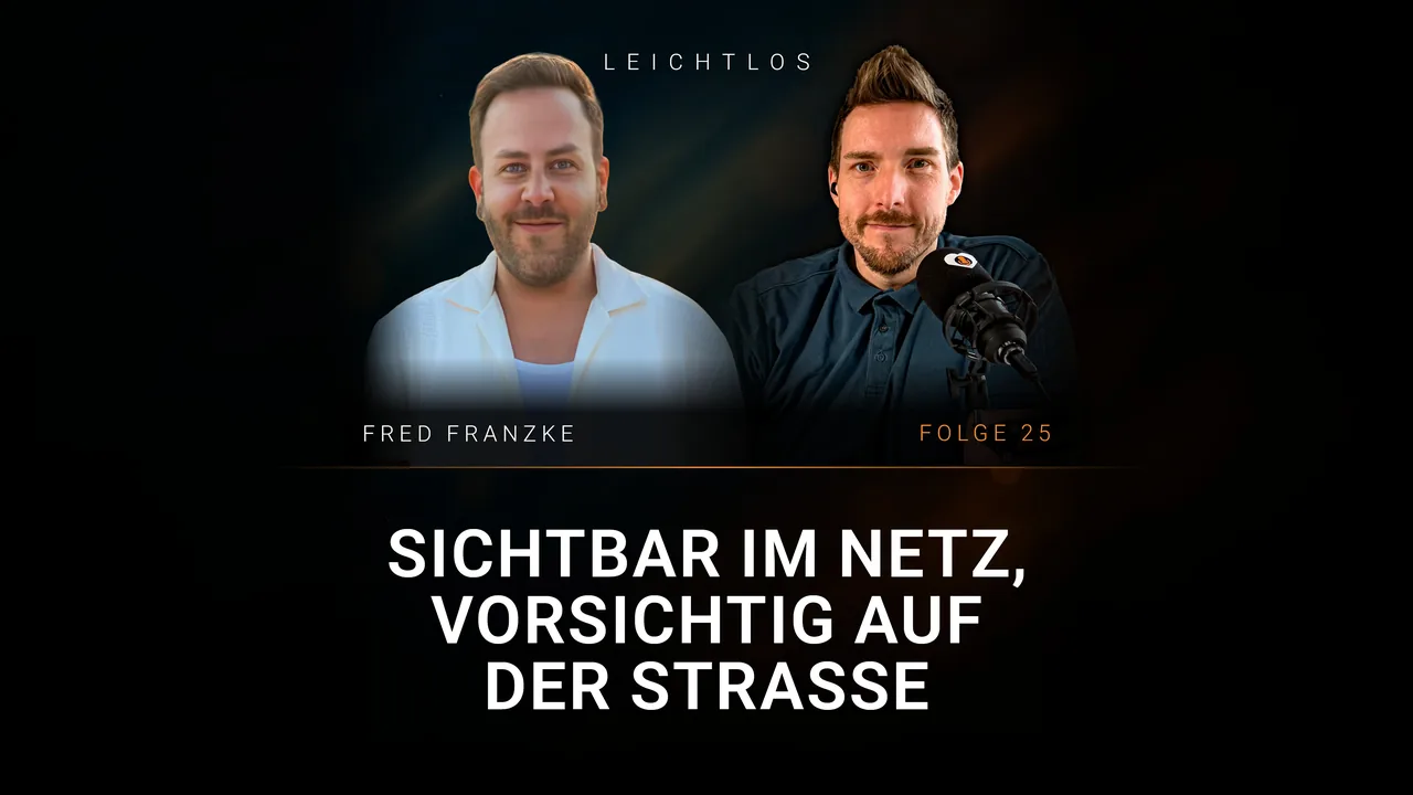 Cover der Folge 25: Sichtbar im Netz, vorsichtig auf der Straße